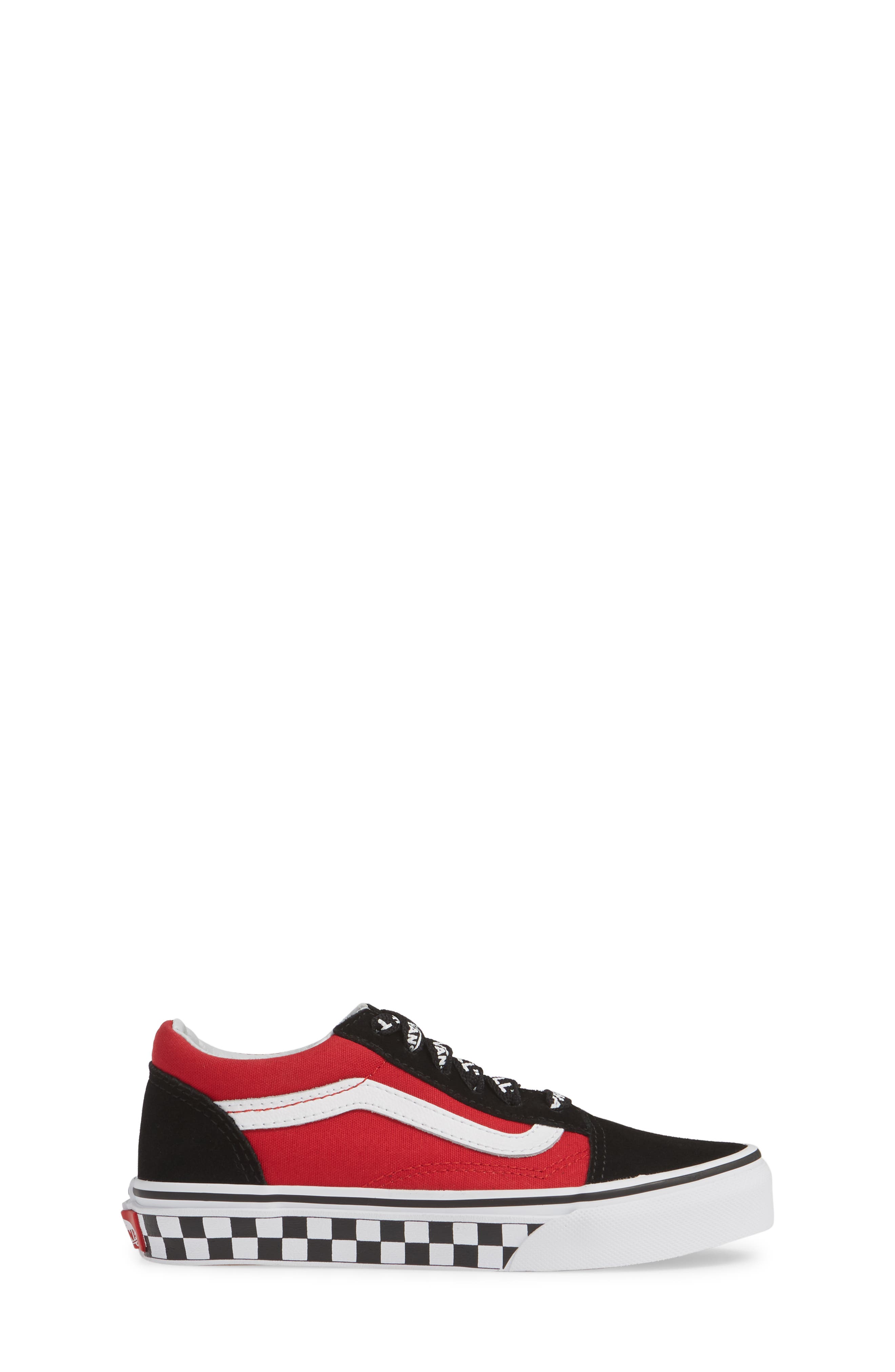 Old Skool Sneaker, Alternate, color, BLACK/ TRUE WHITE/ WHITE