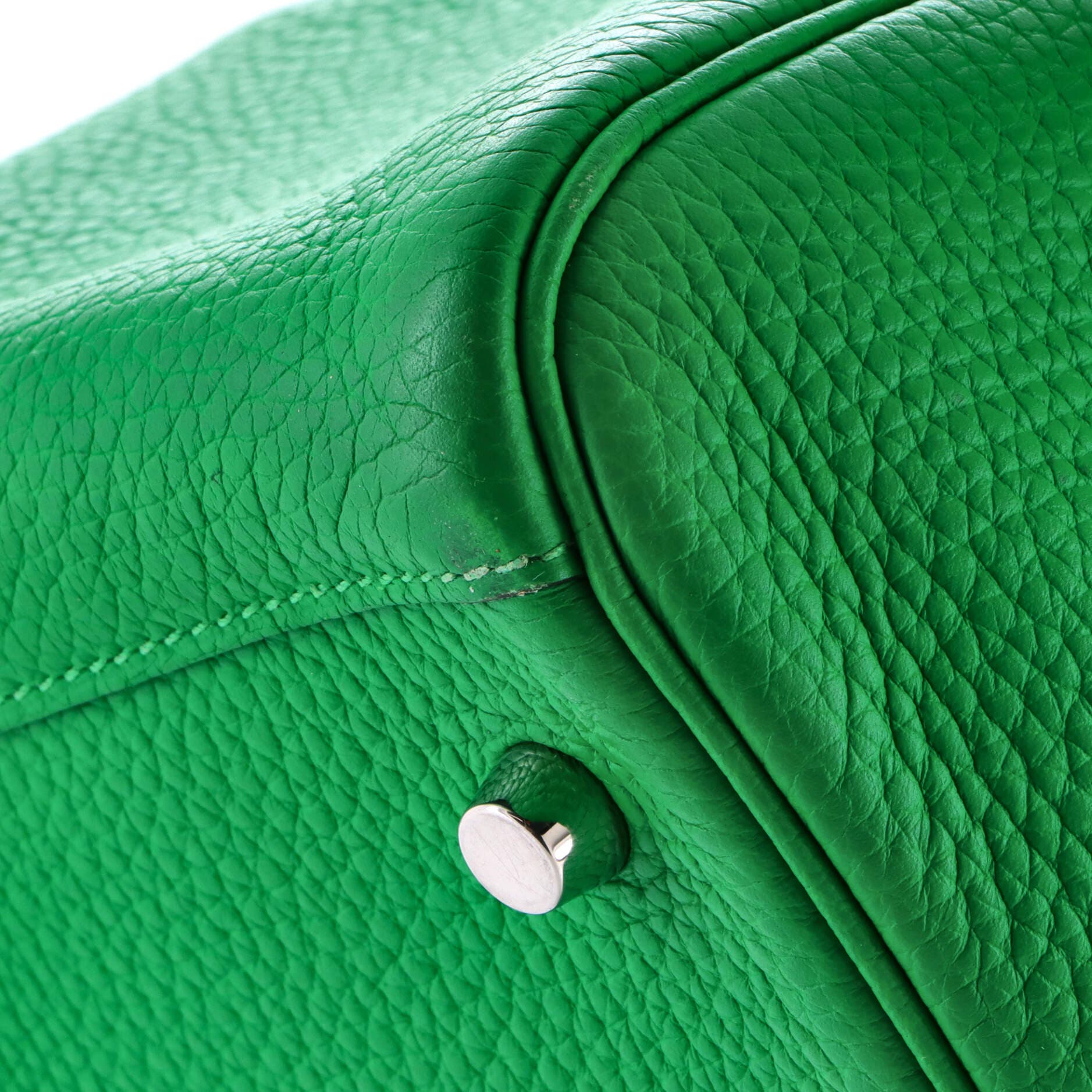 Pre-Owned Hermes Lindy Bag Clemence 26, Alternate, color, Green