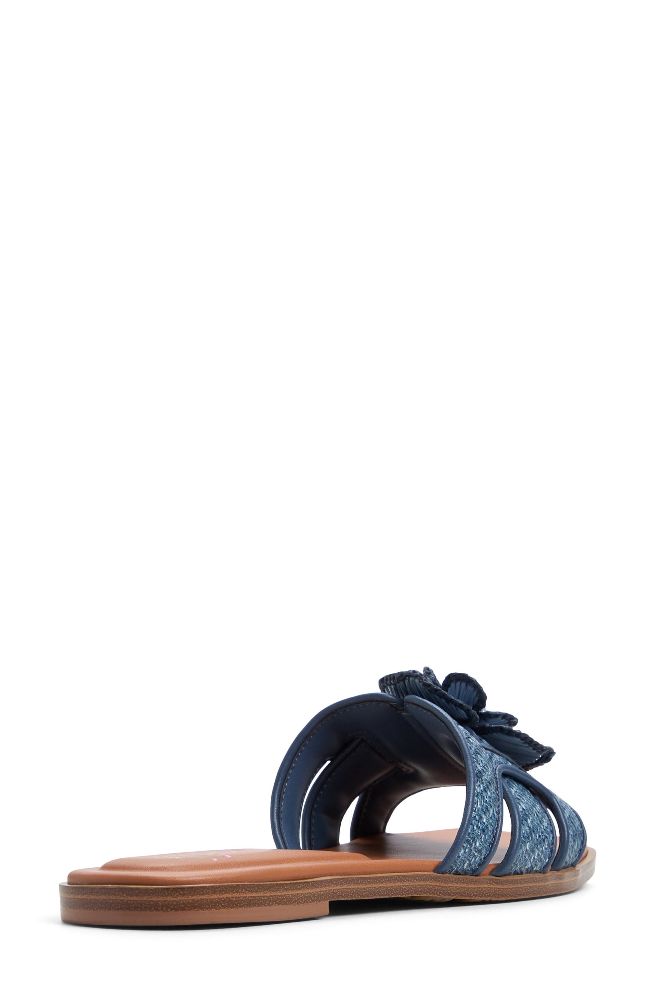 ALDO Seaflower Slide Sandal, Alternate, color, 