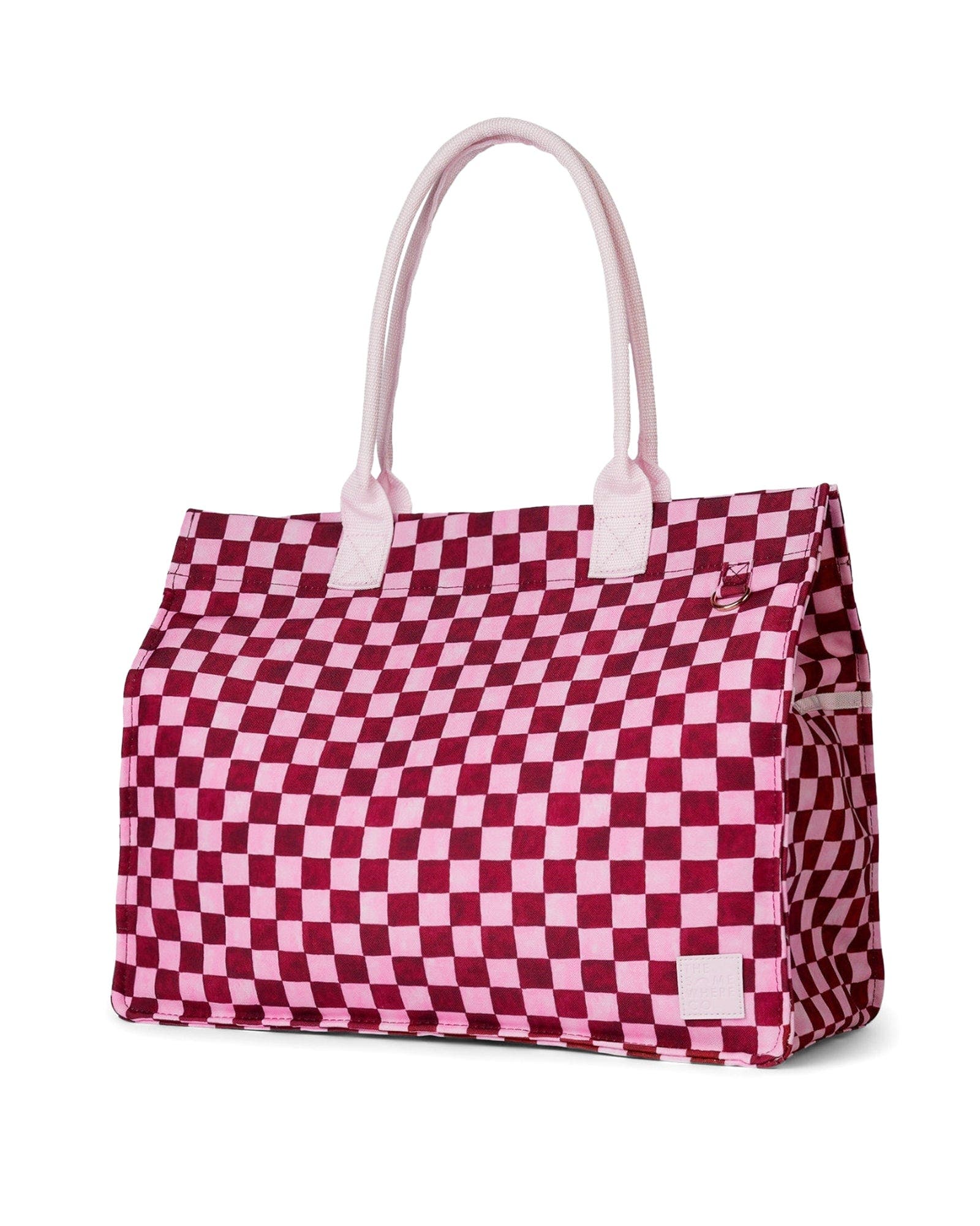 The Somewhere Co Crimson Haze Ultimate Tote Bag, Alternate, color, Crimson Haze