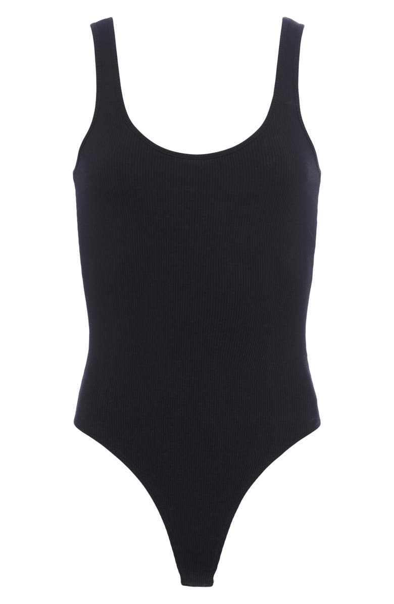 L'AGENCE Nica Scoop Neck Tank Bodysuit, Alternate, color, 