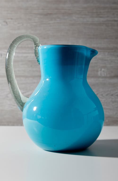 Verve Culture Handblown Glass Pitcher