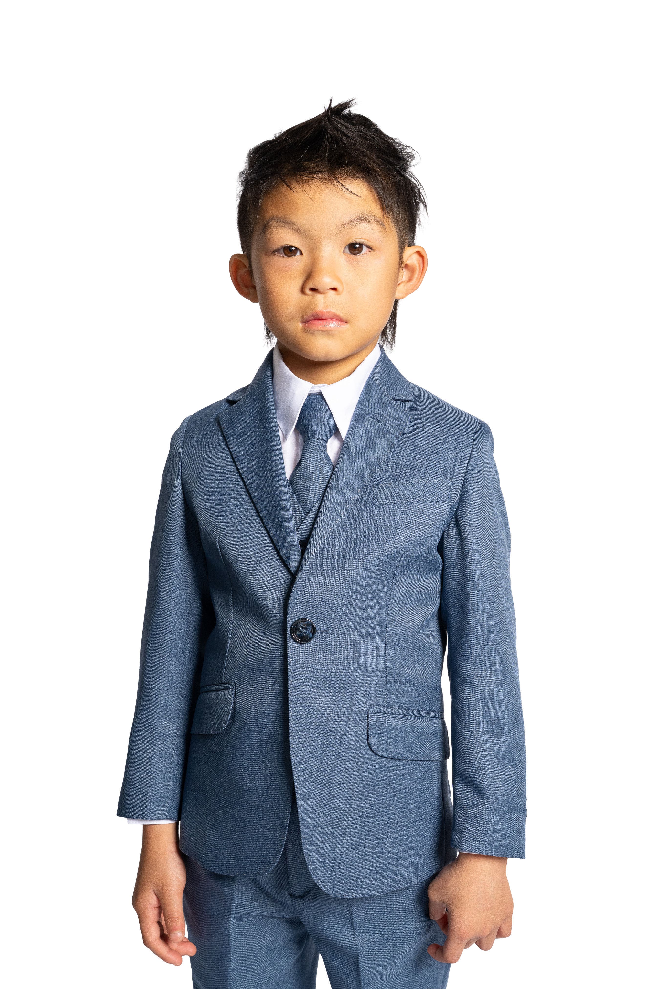 Peanut Butter Collection Kids' Osiris 5-Piece Slim Fit Suit | Nordstrom