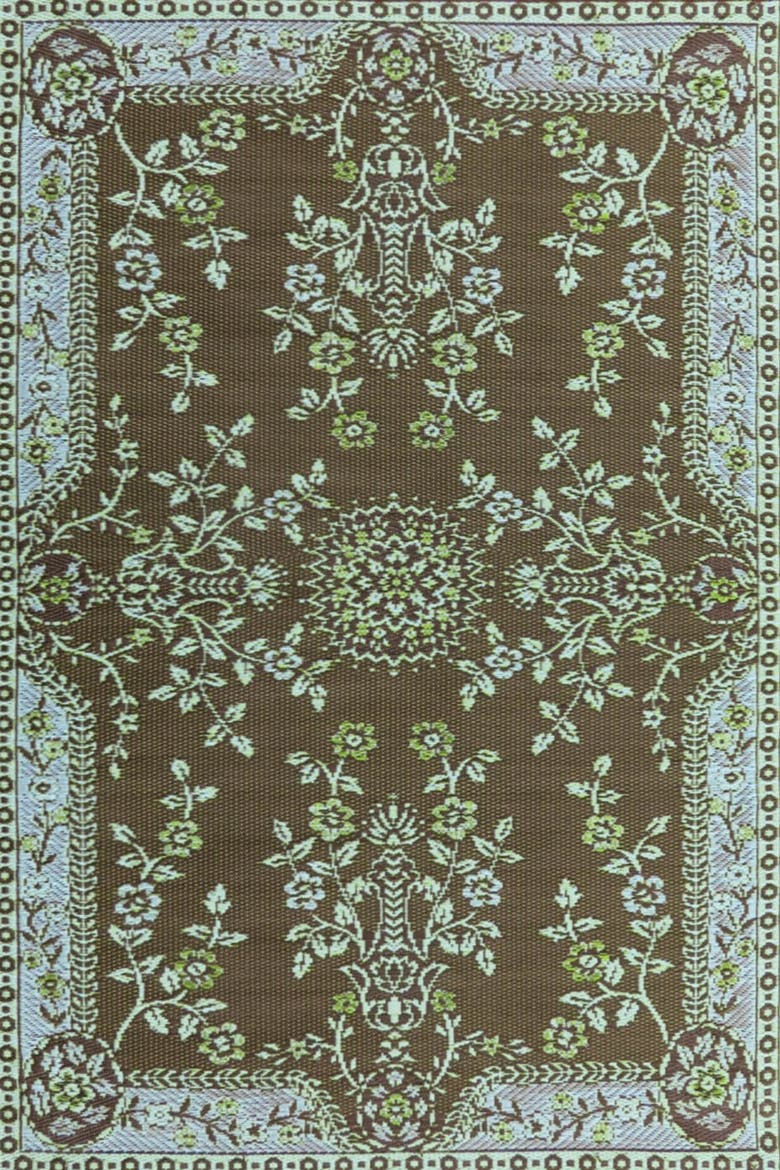 Garland Rug, Main, color, Teal Brown - 5'x8'