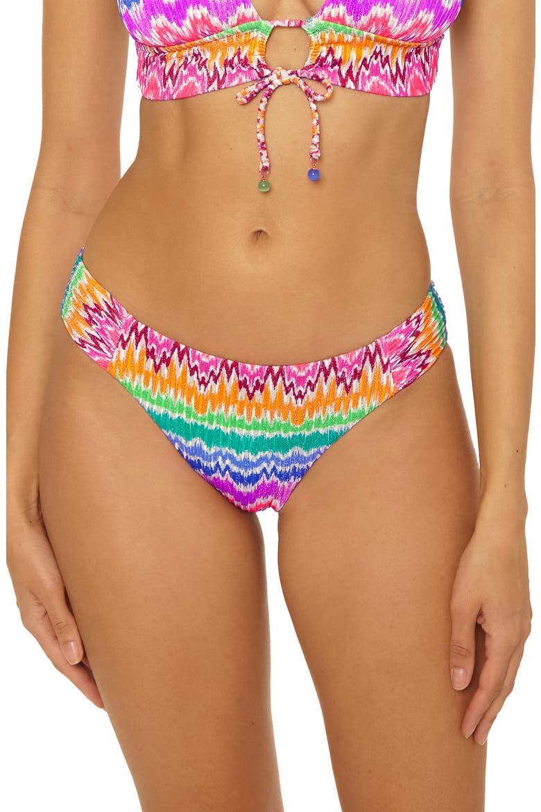 Rio Hipster Bikini Bottoms, Main, color, PINK MULTI