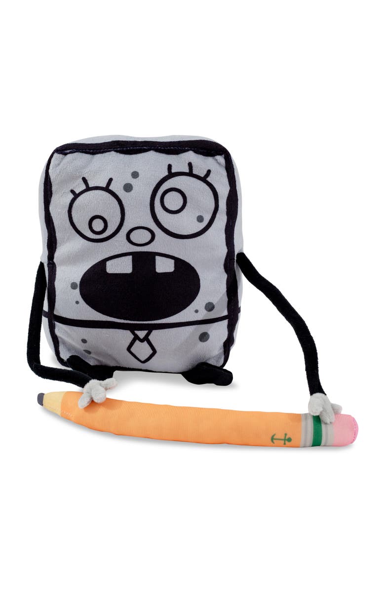 Toynk Nickelodeon SpongeBob SquarePants DoodleBob 10-Inch Collector Plush Toy, Main, color, Multi-Color