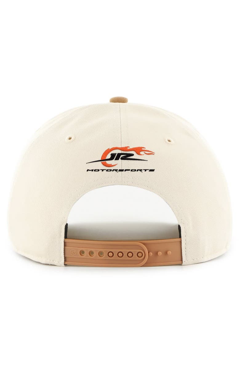 '47 Men's '47 Cream/Tan Justin Allgaier Traveller Whiskey Triple Hit Hitch Adjustable Hat, Alternate, color, Cream