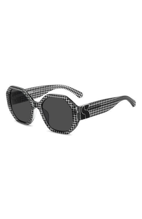 Kate Spade New York Flynnie 54mm Geometric Sunglasses