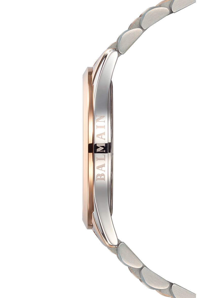 Classic R Bracelet Watch, 41mm, Alternate, color, TWO TONE STEEL ROSE PVD 5N