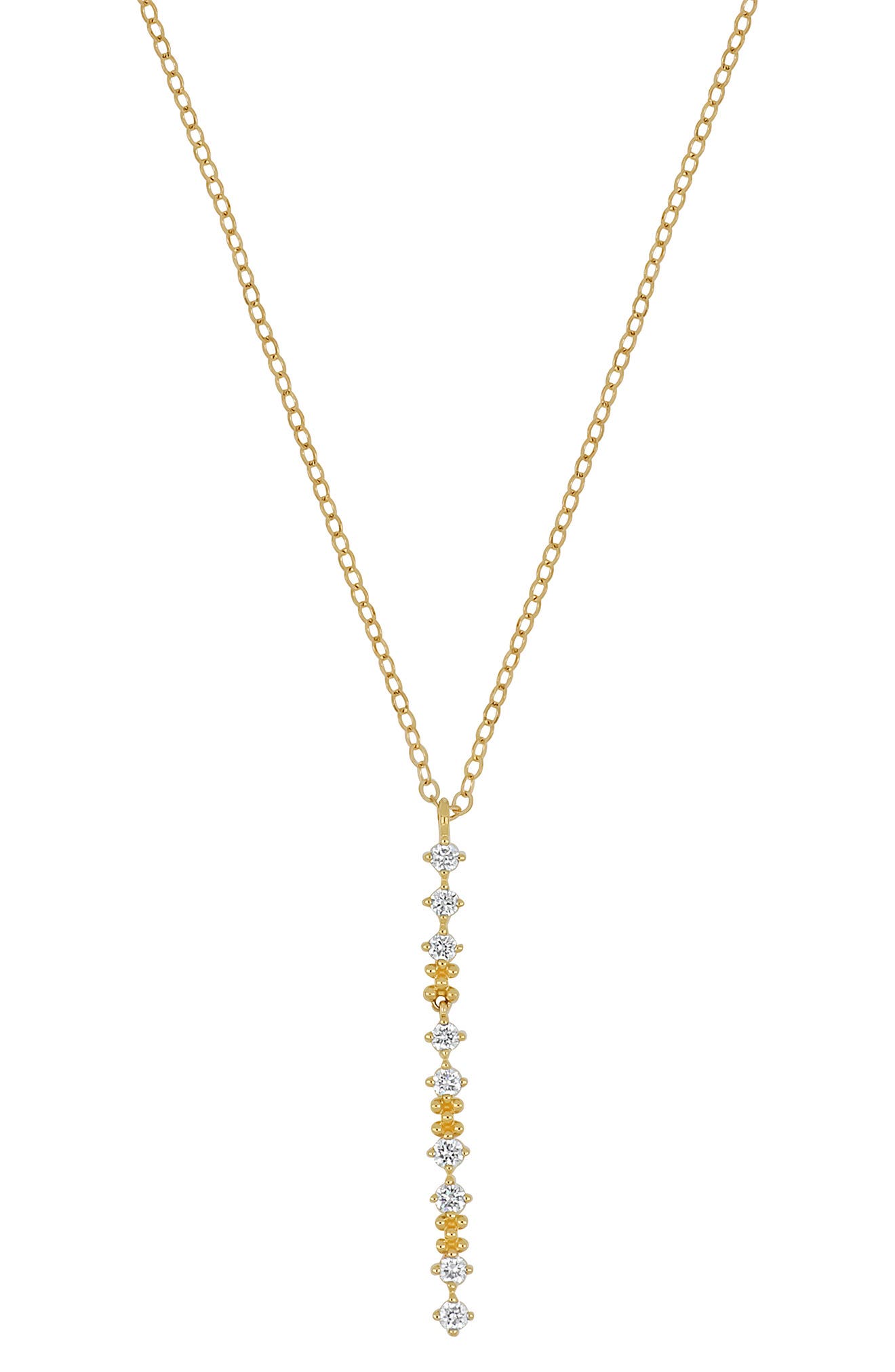 Bony Levy Mykonos 18K Yellow Gold Diamond Y-Necklace