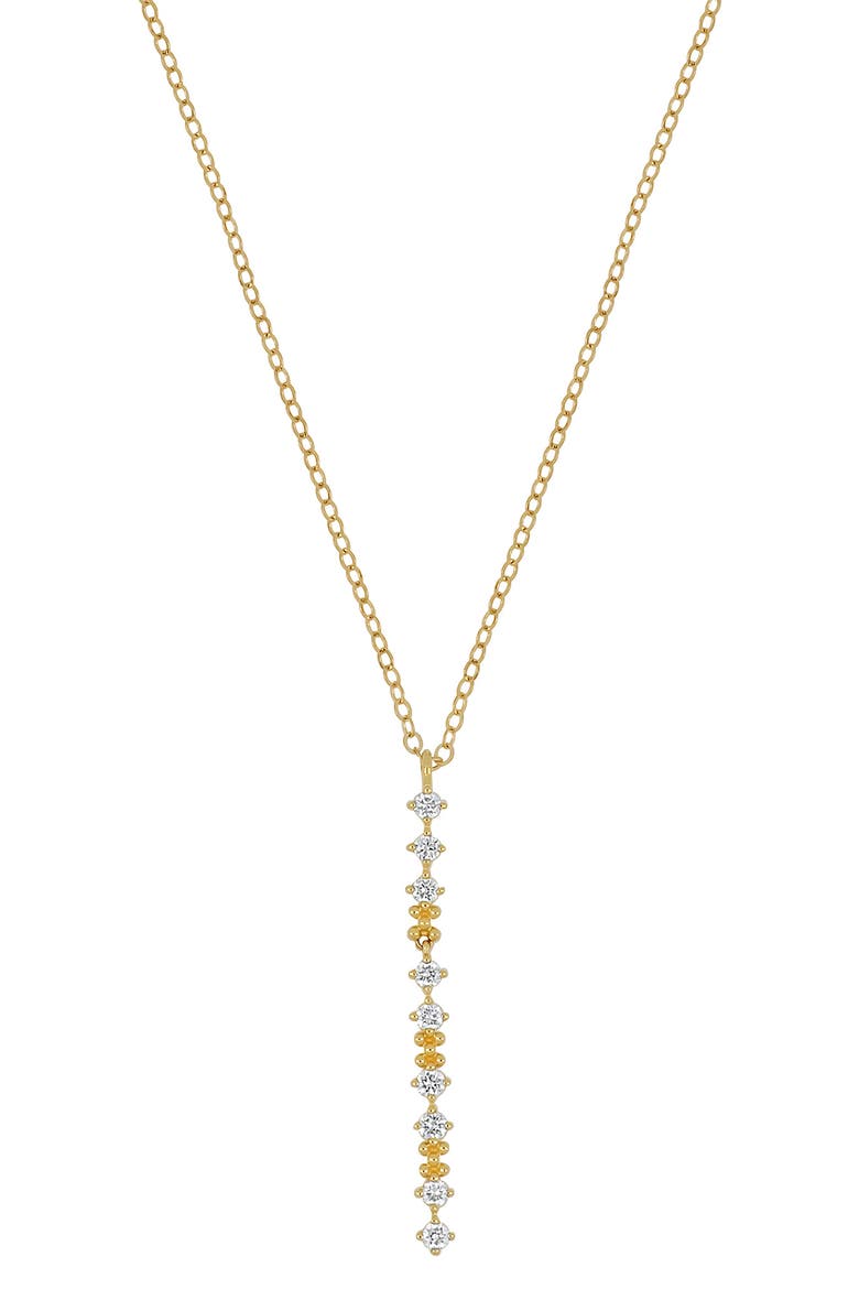 Mykonos 18K Yellow Gold Diamond Y-Necklace, Main, color, 18K YELLOW GOLD