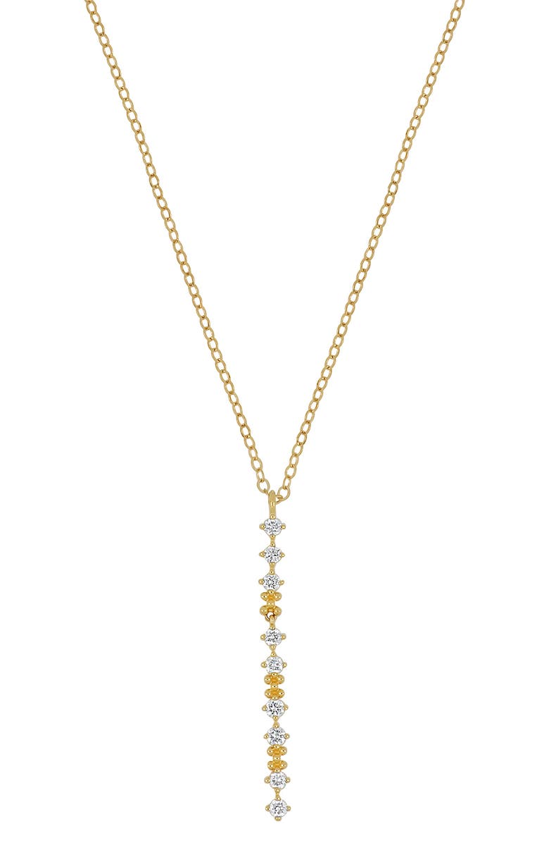 Bony Levy Mykonos 18K Yellow Gold Diamond Y-Necklace, Main, color, 18K Yellow Gold