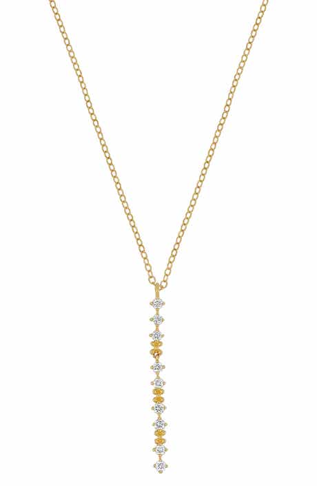 Bony Levy Mykonos 18K Yellow Gold Diamond Y-Necklace