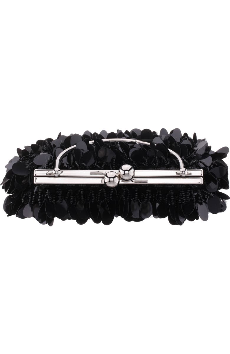 Nina Fleur Frame Clutch, Alternate, color,