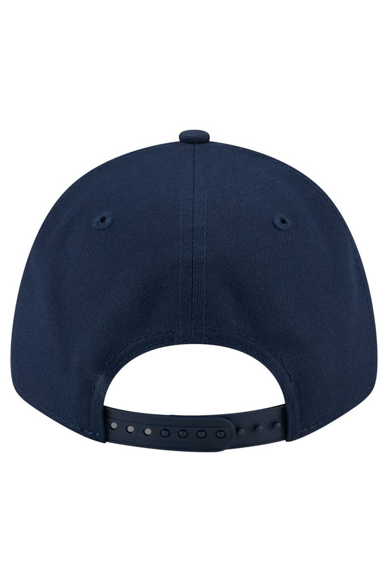 Men's New Era  Navy New England Patriots Core Team 9FORTY Adjustable Hat, Alternate, color, Navy