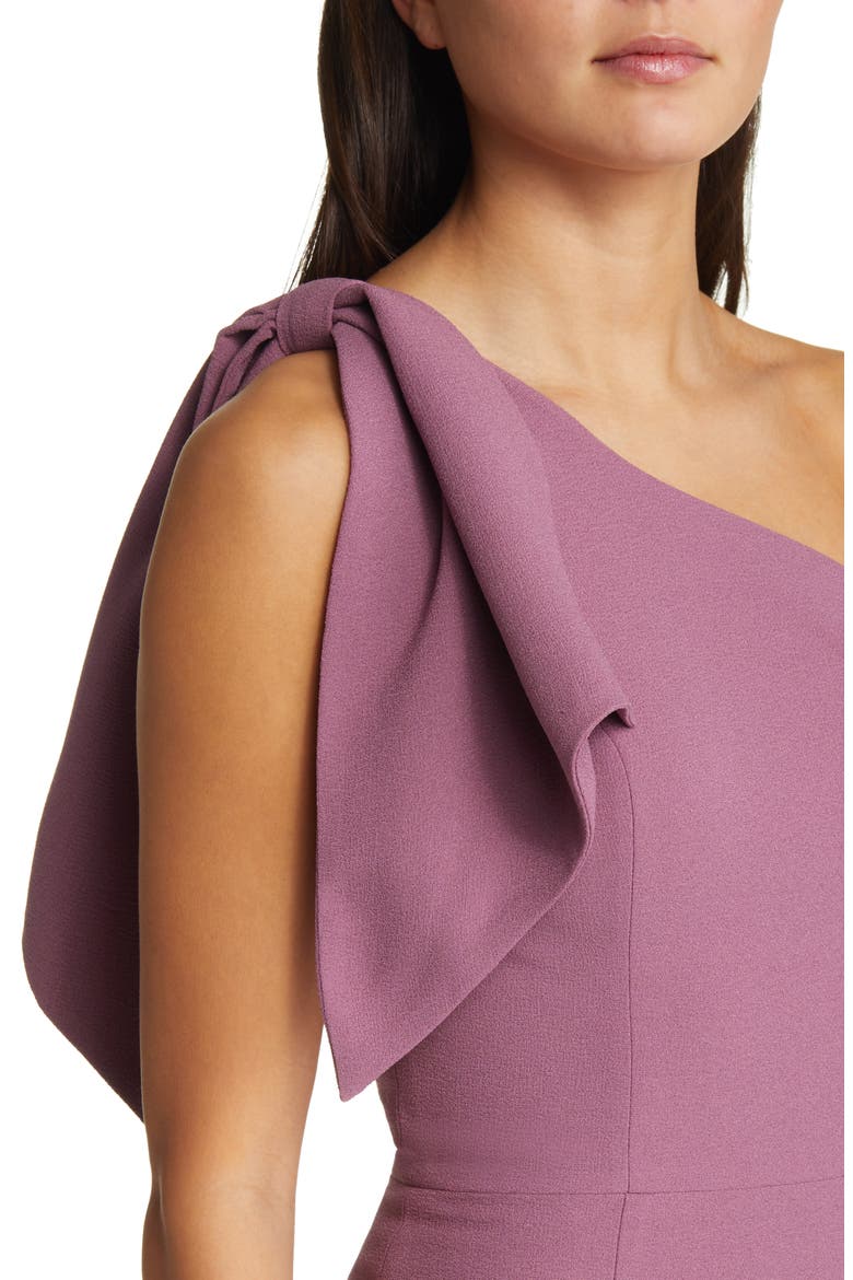 Tiffany One-Shoulder Midi Dress, Alternate, color, ORCHID
