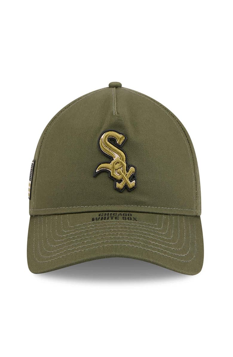 New Era Men's New Era  Olive Chicago White Sox 2026 Armed Forces Day 9TWENTY Adjustable Hat, Alternate, color, Olive