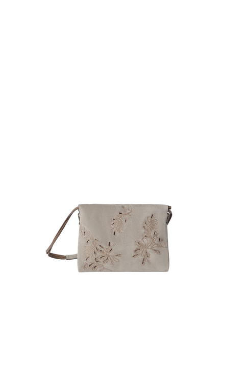 BC Duo pouch bag with broderie anglaise
