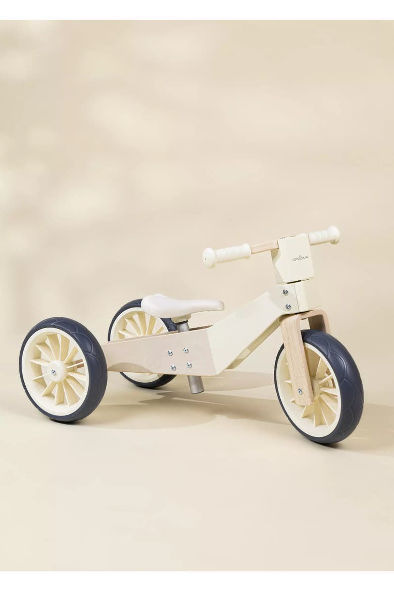 Wooden Balance Bike 3- in- 1 - Foam, Alternate, color, Multicolor