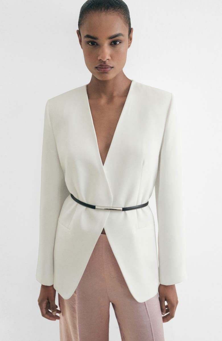 MANGO Crinkle Satin Wide Leg Pants, Alternate, color, Pastel Pink