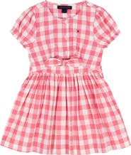 Tommy Hilfiger Kids' Gingham Print Dress