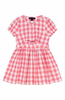 Tommy Hilfiger Kids' Gingham Print Dress