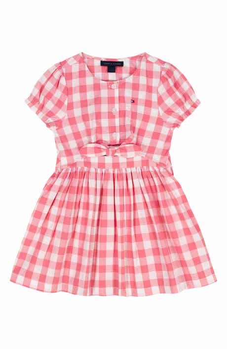 Tommy Hilfiger Kids' Gingham Print Dress