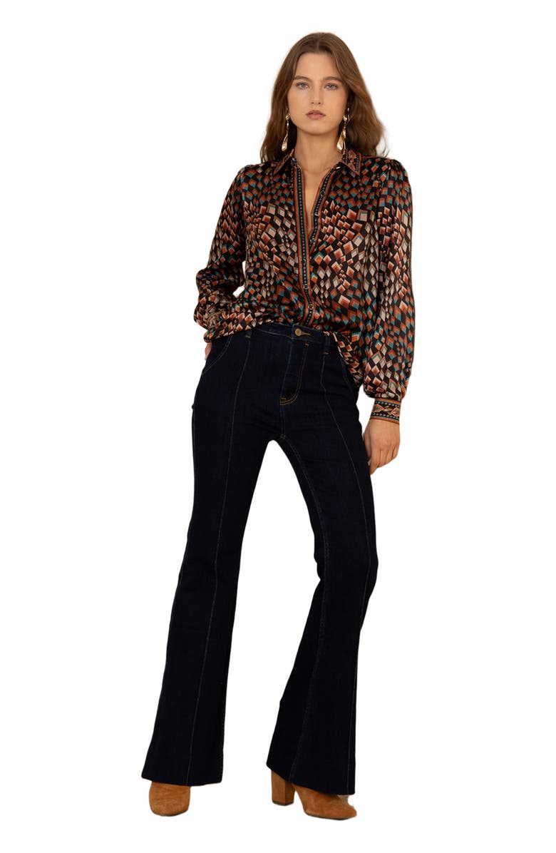 Hale Bob Vada Silk Top, Alternate, color, 