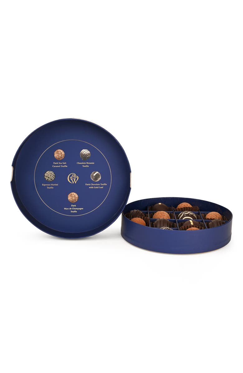 Charbonnel et Walker Dark Chocolate Truffle Selection, Alternate, color, 