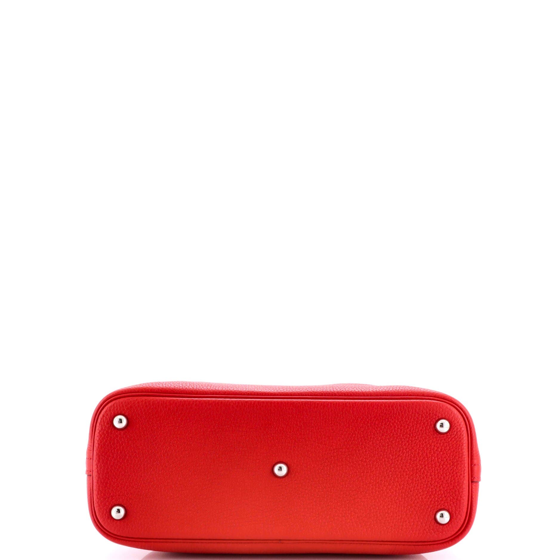 Pre-Owned Hermes Bolide Bag Clemence 31, Alternate, color, Rouge Casaque