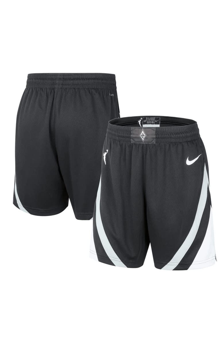 Nike Women's Nike Black Las Vegas Aces On-Court Victory Performance Shorts, Alternate, color, Black