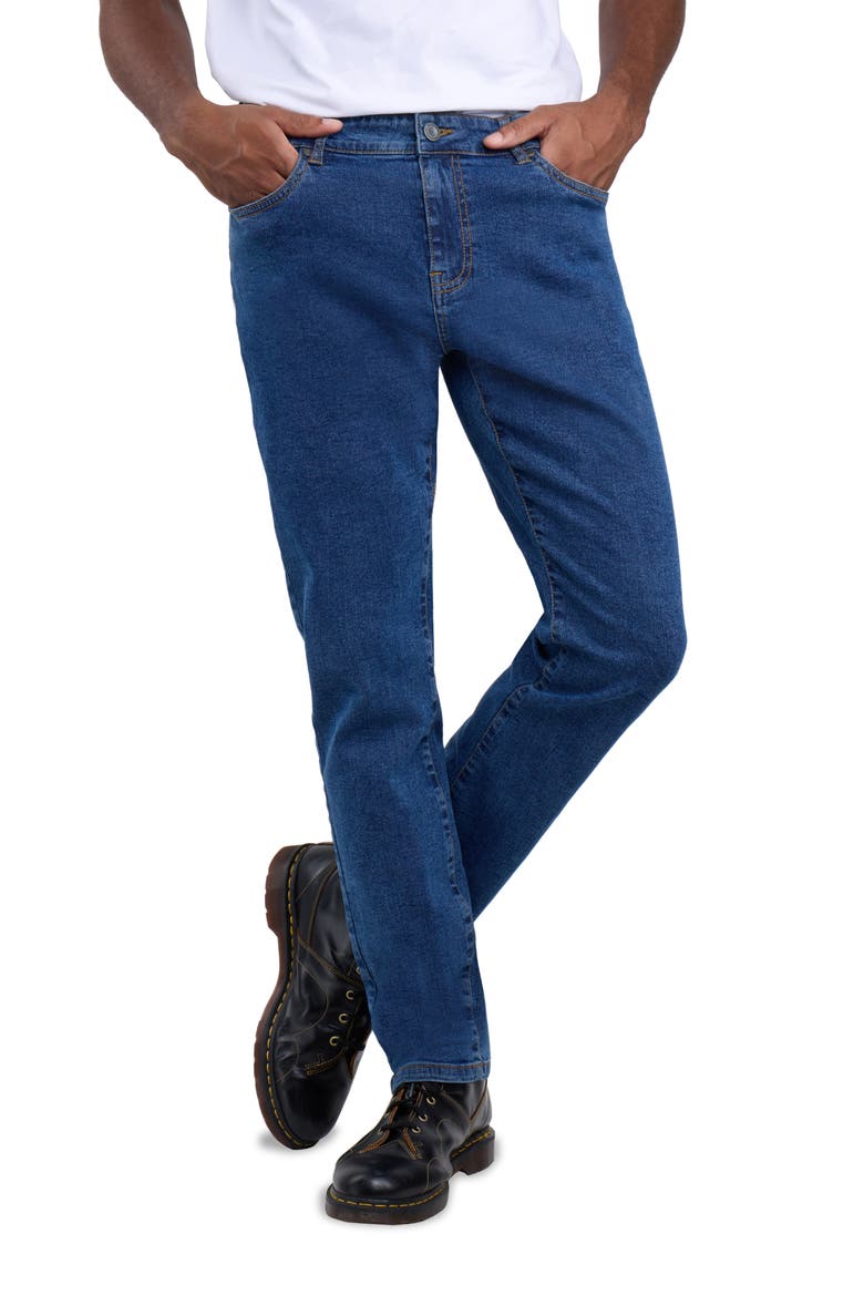 Super Soft Slim Fit Jeans, Alternate, color, MEDIUM BLUE
