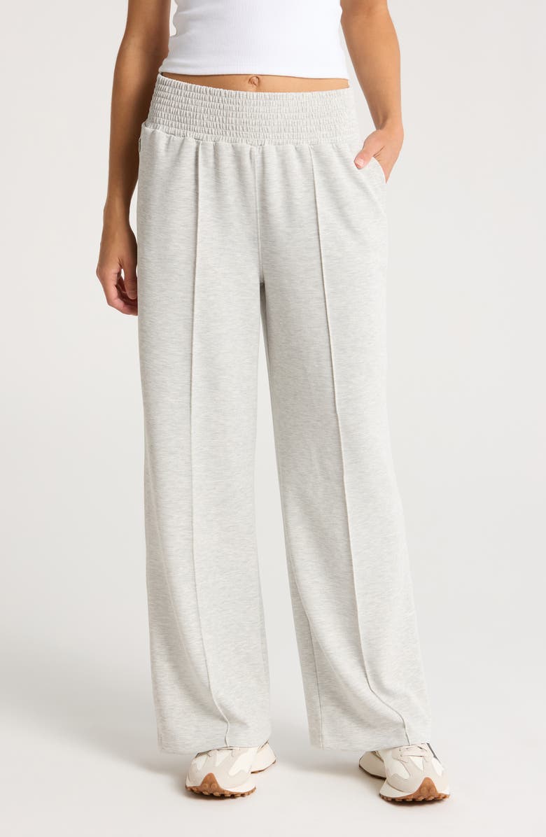 Sweaty Betty Sandwash Smocked Wide Leg Pants, Main, color,