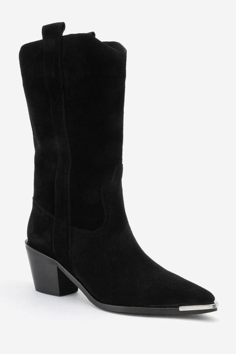 Alvi Leather Western Boot