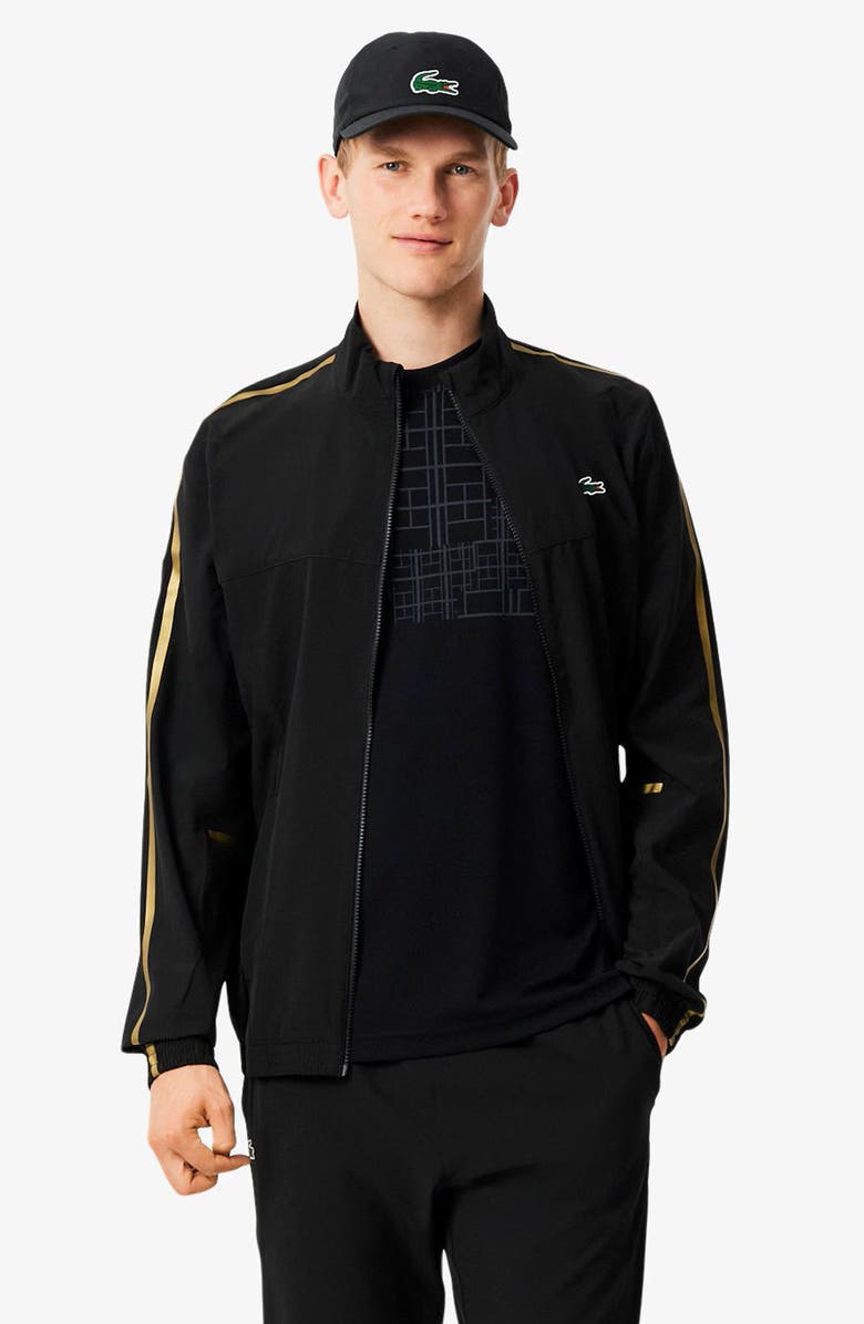 Lacoste x Novak Djokovic Ultra-Dry Performance T-Shirt, Alternate, color, Black