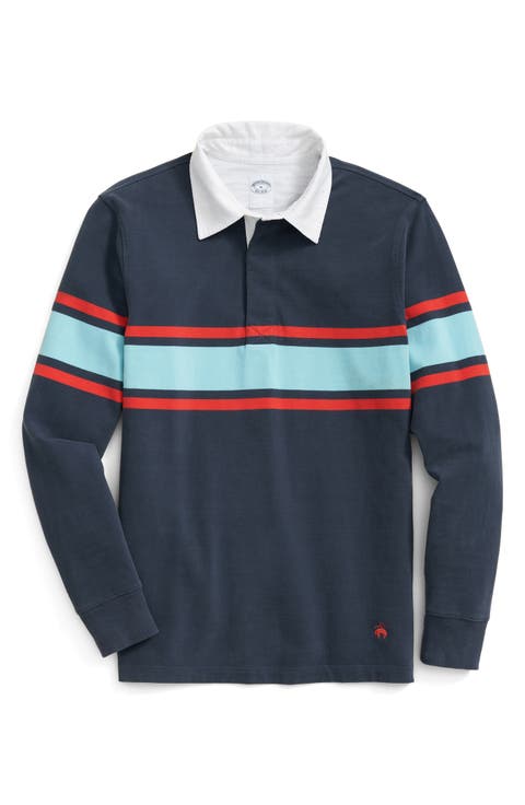 Regular Fit Cotton Jersey Rugby Shirt