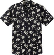 O'Neill Kids' Oasis Print Short Sleeve Button-Up Shirt