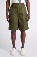 Bottega Veneta Water Repellent Nylon Satin Shorts