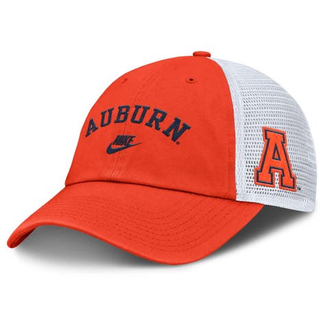 Men's Nike Orange/White Auburn Tigers 2025 Sideline Campus Pro Local Snapback Hat