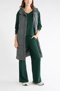 Z by Zella Waffle Knit V-Neck Top