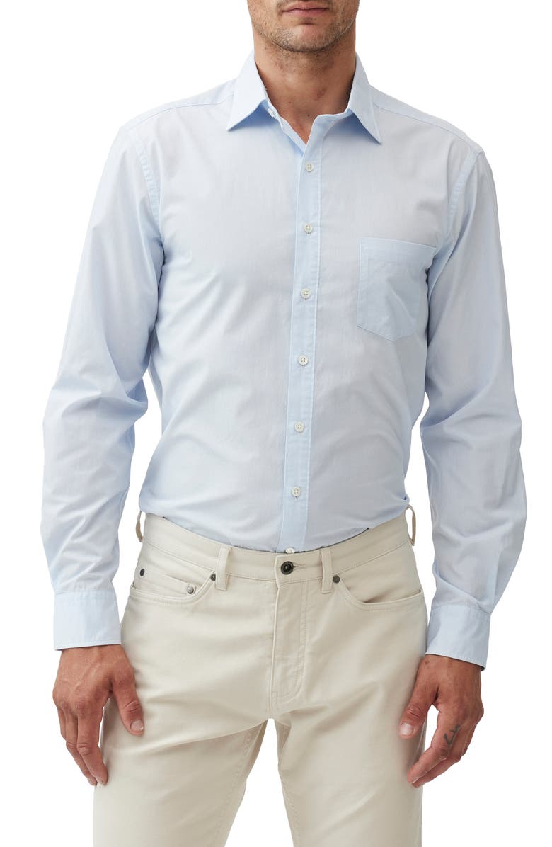 Rodd & Gunn Lowcliffe Solid Cotton Button-Up Shirt, Main, color, 