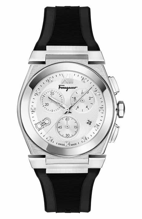 FERRAGAMO Vega Chronograph Swiss Quartz Watch, 40mm