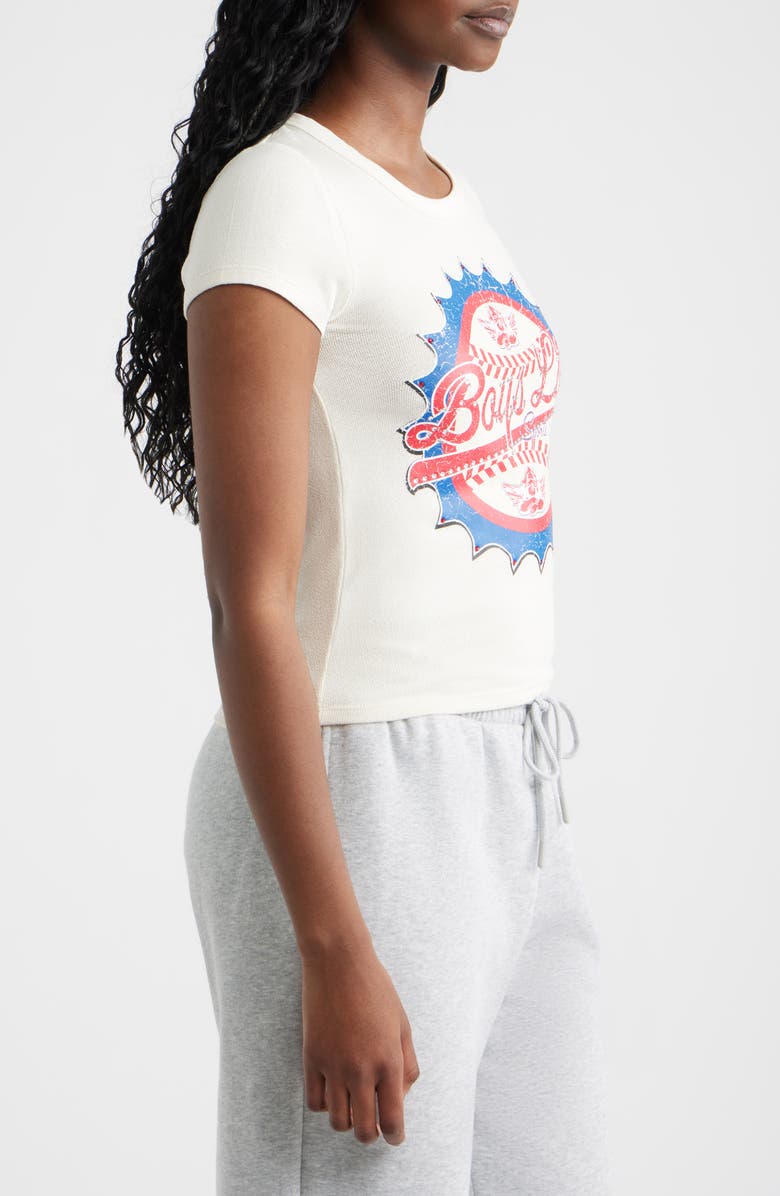 BOYS LIE Sporty Spice Graphic Baby Tee, Alternate, color, White