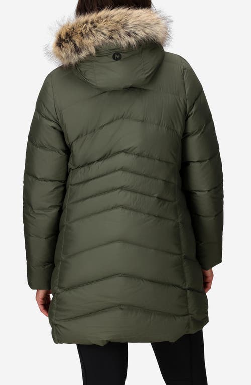 Marmot Montreal 700 Fill Power Down Parka In Green