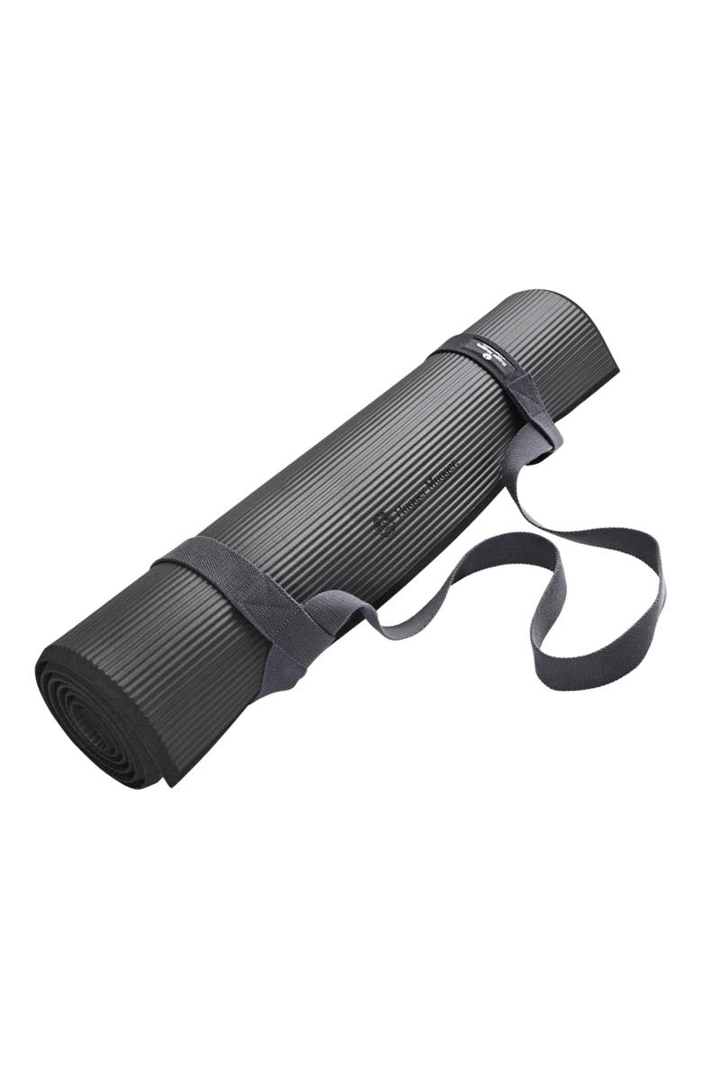 Hugger Mugger Strap Sling Yoga Mat Carrier, Alternate, color, Sand