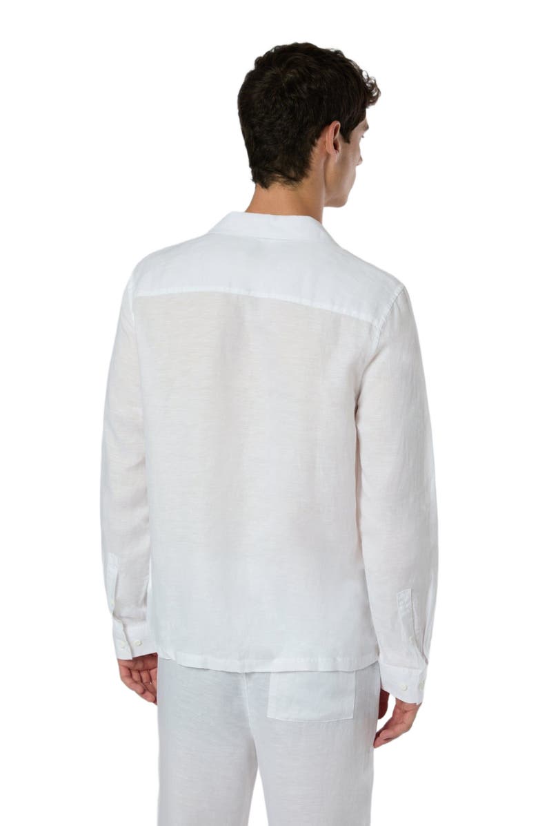 Onia Linen Home Long Sleeve Camp Shirt, Alternate, color,