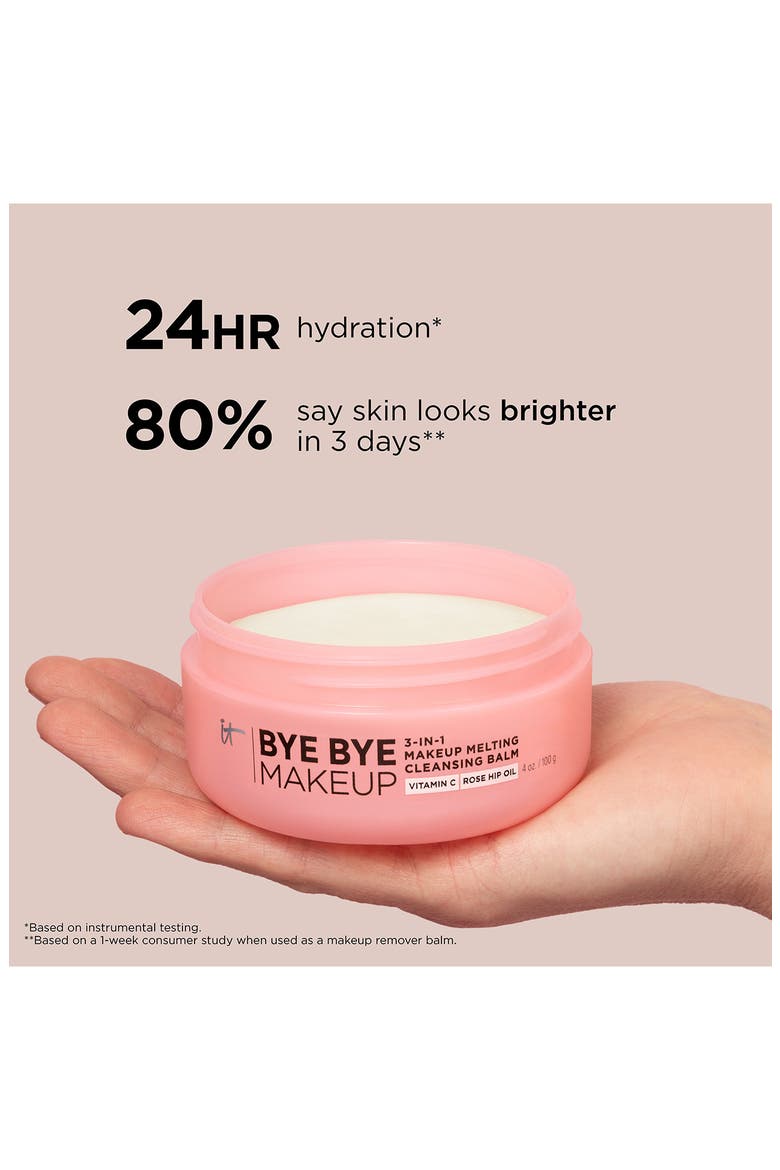 Bye Bye Makeup3-in-1 Makeup Melting Cleansing Balm, Alternate, color, NO COLOR