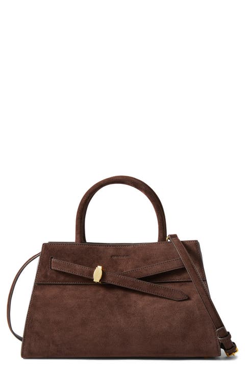 Dash Suede Handbag