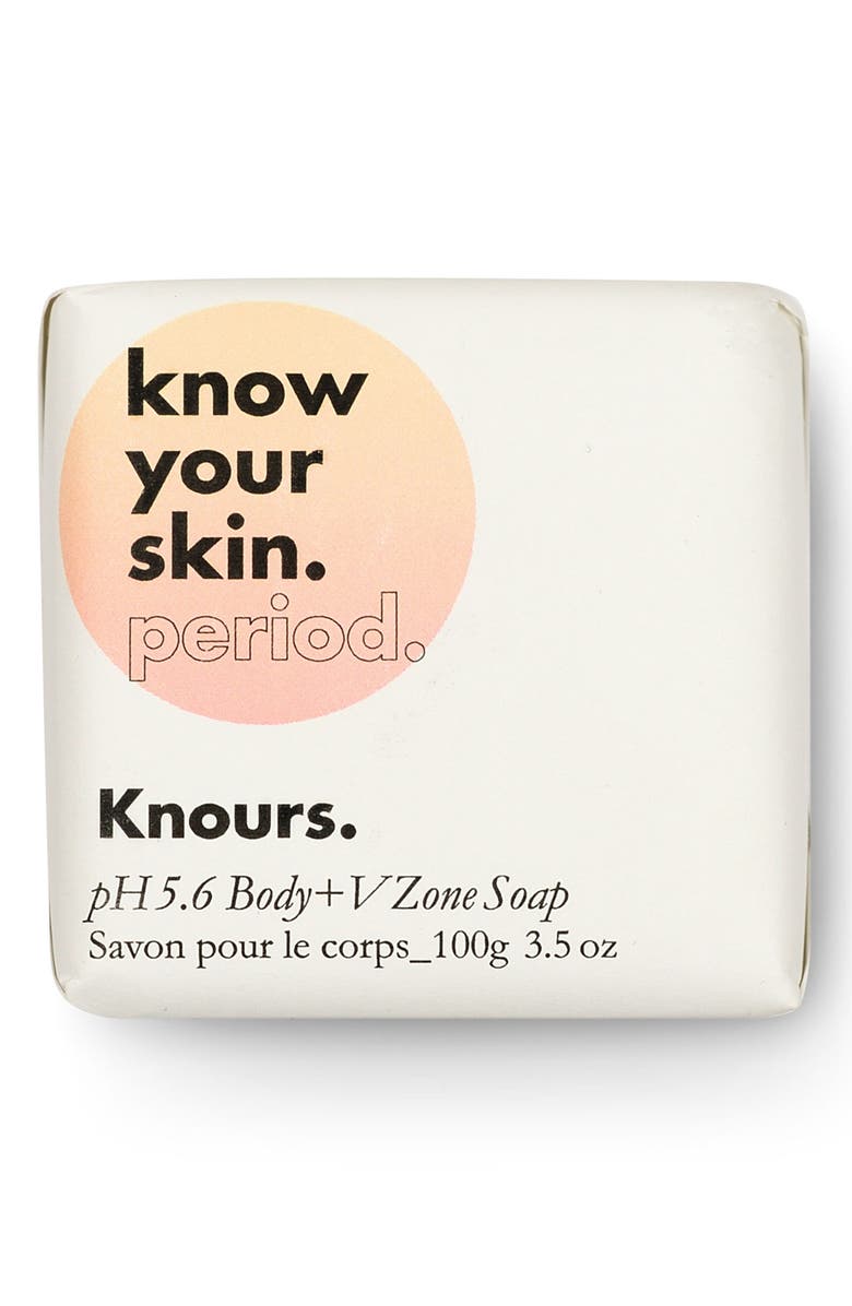 Knours Know Your Skin. Period. pH 5.6 Body+V Zone Soap, Main, color, 