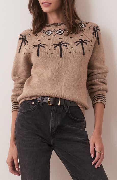Marine Layer Archive Avalon Fair Isle Crewneck Sweater